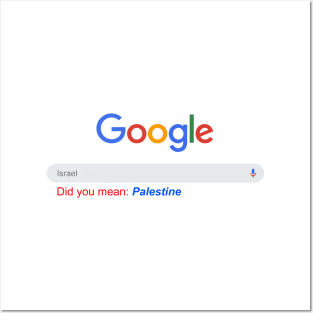 Did you mean Palestine? Posters and Art